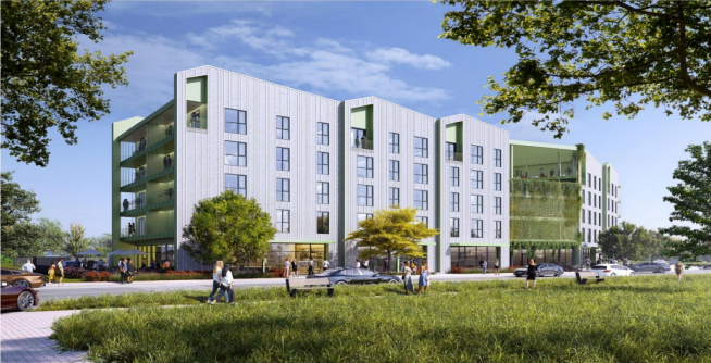 The Q Tower Next to Samsung in Taylor,Texas.